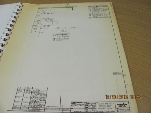 DATAPULSE MANUAL 106A: Pulse Generator - Operation&amp;Maintenance schems 20061