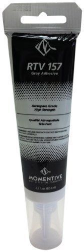 NEW Momentive RTV 157 One Part Silicone Sealant  2.8 Ounce Tube  Gray