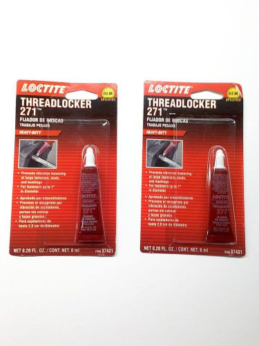 LOCTITE 37421 RED 271™ Nuts &amp; Bolts Threadlocker-6mL-Heavy Duty  Get 1 FREE