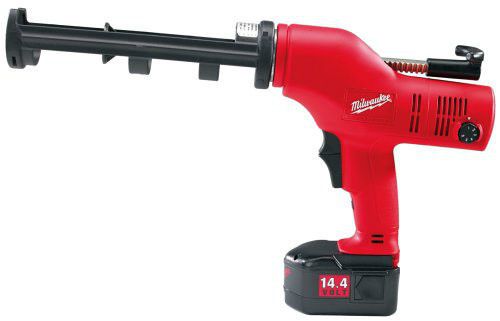 Milwaukee 6562-21 14.4-Volt Caulk Adhesive Gun with 10-Ounce Carriage Kit by mil