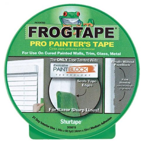 Shurtech .94&#034; x 60 Yards, Frogtape Pro Painter&#039; Tape 1358463