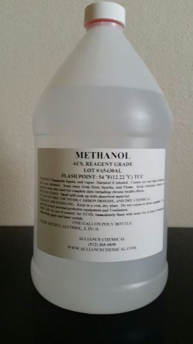 METHANOL ACS, REAGENT GRADE,ONE GALLON POLY BOTTLE