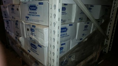 CASE OF 2500 KRYSTAL K-2500 TOILET SEAT COVERS