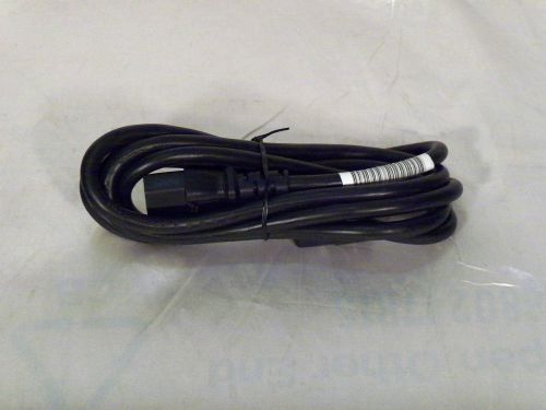 HP 1.6 Foot IEC to IEC Black Power Extension Cord  P/N 142263-008