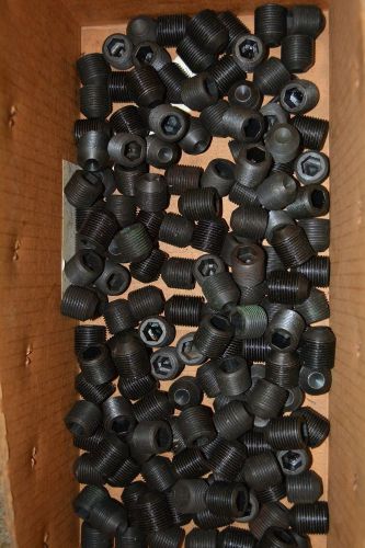 Lot of 10 pcs 7/8-14x1 Socket Set Screw Cup  Plain Finish