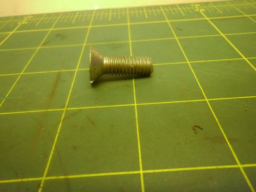 5/16-18X1 FLAT SLOTTED HEAD MACHINE SCREW BOLTS (QTY 67) # J53435