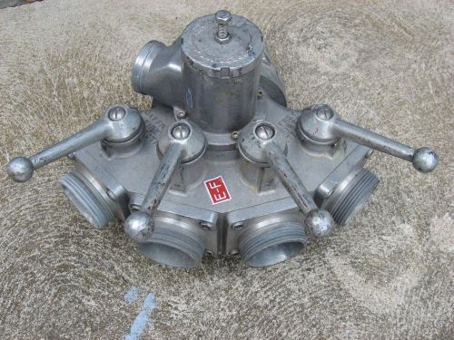 4 inch storz fire hose gated manifold valve for sale