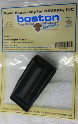 BOSTON LEATHER MINI-MAG LIGHT HOLDER CASE 5556-1