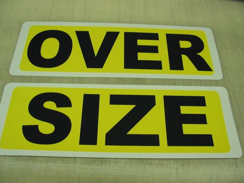 OVER SIZE Magnetic sign 4 car Truck Car Van SUV Highway DOT Semi Hauler Oversize