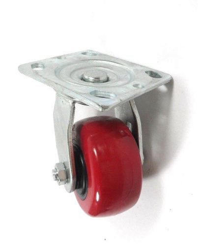 4&#034; x 2&#034; polyurethane on plastic caster - swivel (1ea) for sale