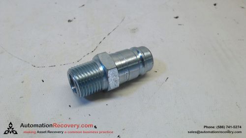 PARKER H2G-F COUPLER PLUG 1/2&#034; NPT, NEW