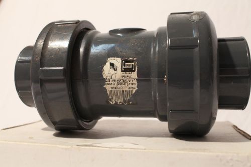 SPEARS 2229-015 PVC CHECK BALL VALVE SOC/FIPT 1-1/2&#034; EPDM BackFlow NSF61 235 psi