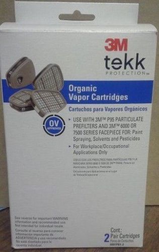 3M TEKK ORGANIC VAPOR CARTRIDGES 2 PAIR CARTRIDGES 051141912202