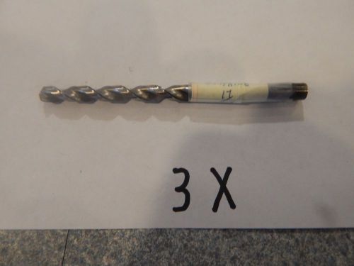 &#034;GUHRING&#034;  Chip Clearing Twist Drill Bit 17/64&#034;