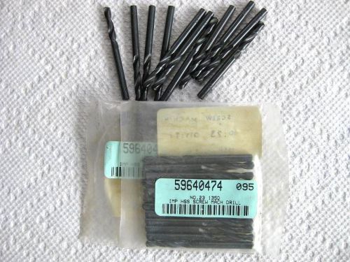 ONE LOT OF 120 NEW #23 SCREW MACHINE LENGTH DRILL BIT IMPORT