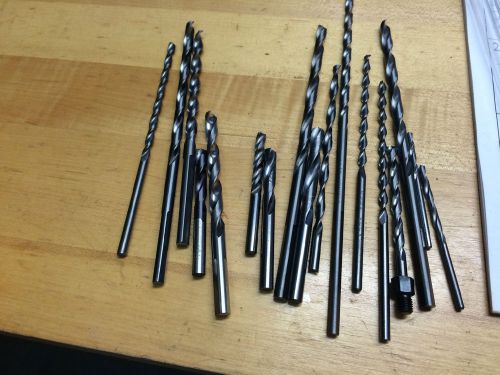 ASSORTED LOT OF CARBIDE DRILLS, 17 NEW CARBIDE DRILLS