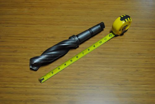 Morse taper drill bit g pts 1 23/32 x 12&#034; m 632 high speed lathe mill #4 for sale