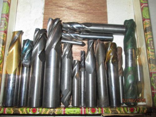 MACHINIST LATHE MILL Lot of Machinist SOLID Carbide End Mill s Cutters for Mill