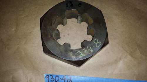 2-3/8-8 X 5&#034; hex die  USA  (930-42)