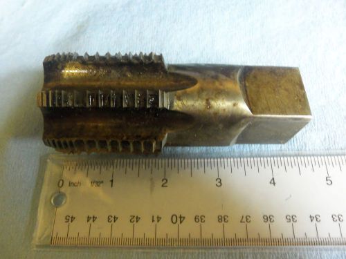 New usa made 1&#034; 11 1/2 npt hs interrupted tooth pipe tap for cast iron n.p.t. for sale