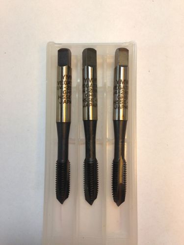 1/4-28 NF GH6 3 FLUTE PLUG HSSE-V SPIRAL POINT TAP (6 TAPS) YMW