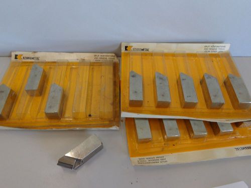 14 KENNAMETAL CEMENTED CARBIDE TOOL BITS 52201R K21 SCREW MACHINE