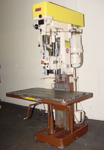 30&#034; Swg 3HP Spdl Allen 30&#034; #2 1/2 DRILL PRESS, Power Downfeed &amp; Tapping, T-Slott