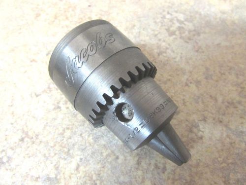 JACOBS MULTI-CRAFT DRILL CHUCK NO 33 TAPER CAP 5/64-1/2 METAL LATHE PRESS TOOL