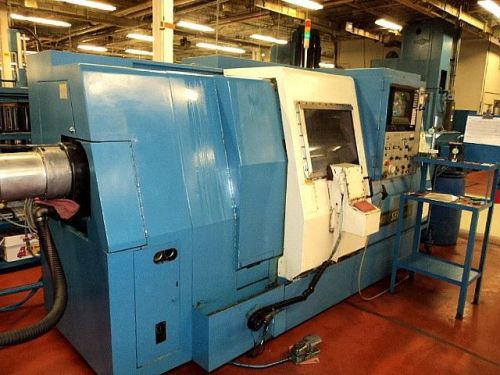 20.5&#034; Swg 25.4&#034; cc Mori Seiki ZL-25A/500 CNC LATHE, Fanuc11TT, 4-axis, Tailstck,