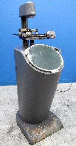 SCHERR TUMICO 14&#034; VERTICAL BEAM OPTICAL COMPARATOR