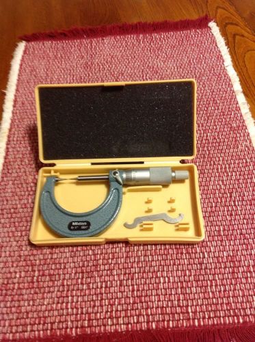 Mitutoyo 0-1&#034; Point Micrometers