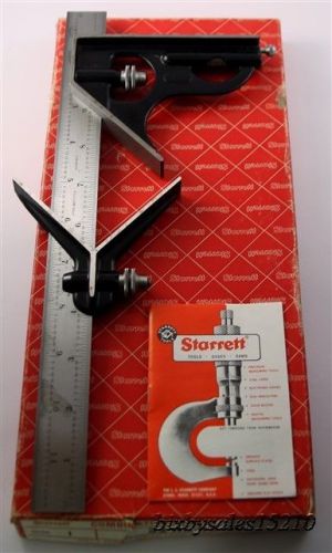 Starrett 3 piece combination square 33 hc-12-4r for sale