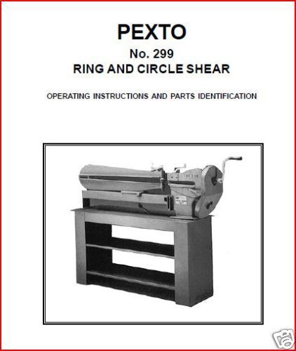 PEXTO No. 299 RING &amp; CIRCLE SHEAR