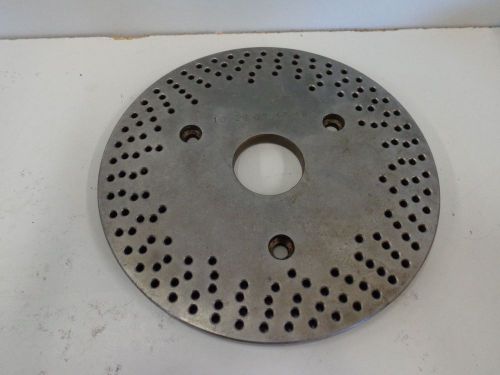 DIVIDING PLATE FOR DIVIDING HEAD B 10, 29, 35, 43, 49 DIV.