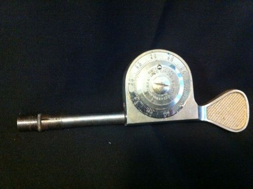 Machinist Starrett antique/VTG speed revolution counter gage  toolmaker tool