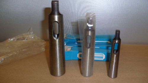 3 TAPER TOOL HOLDERS     NEW