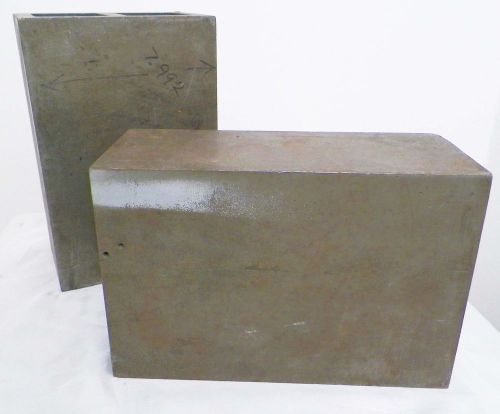 2 PIECE HEAVY DUTY RISER BLOCKS 12&#034; x 8&#034; x 5&#034; EACH