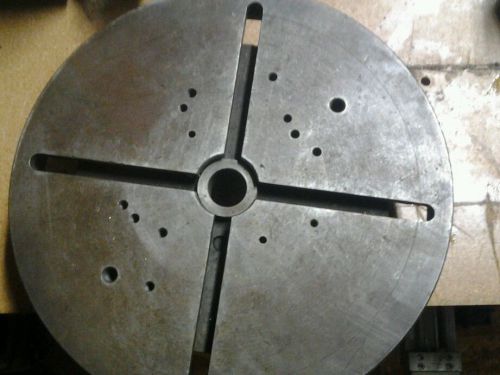 11&#034;  FACE PLATE FACEPLATE D1-3 MOUNT MONARCH 10EE LATHE