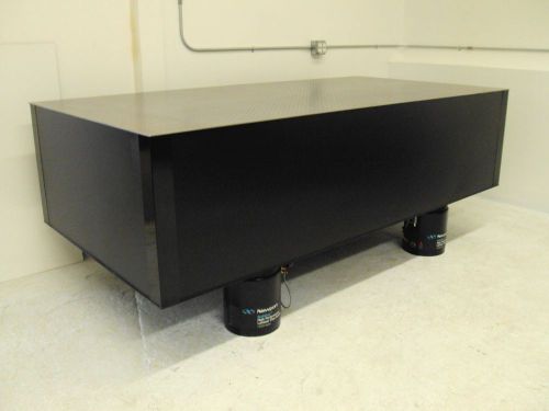 NEWPORT RS-4000 4&#039; x 10&#039; x 24&#034; OPTICAL TABLE w/ NRC I-2000 SELF LEVEL ISOLATORS