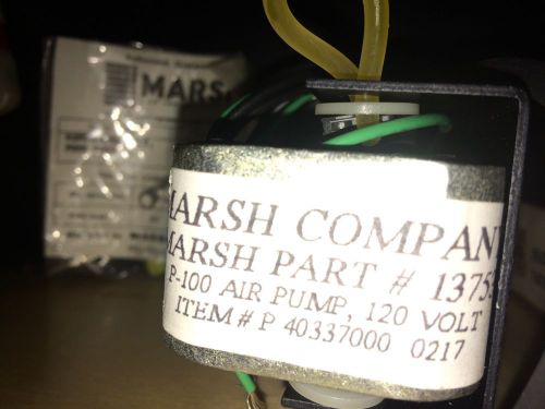 NEW MARSH 13753 P-100 AIR PUMP 120V-AC