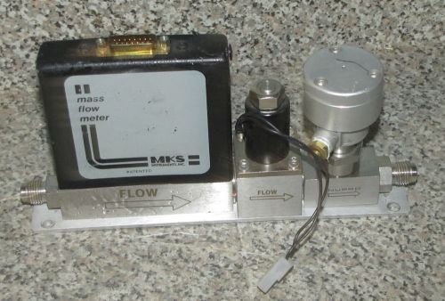 MKS TYPE 2258B-00100RV MASS FLOW METER - 100SCCM N2 W/ NUPRO SS-4BK -b