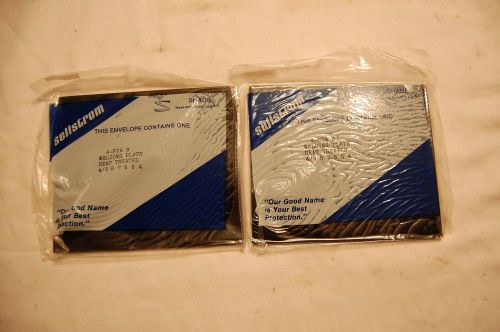 Pair of Sellstrom 4-1/2&#034; X 5-1/4&#034; Shade 8 Welding Lens