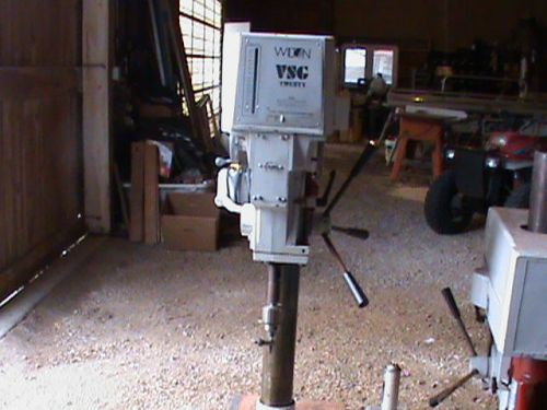 WILTON VSG MODEL 2050 80 -1200RPM #3 TAPER 2HP 1 PH 230V BENCH MOUNT DRILL PRESS