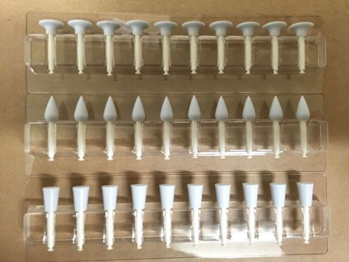 Polishing 30xRA Burs #PG-01 One Step Finishing &amp; Polishing Systen.  Disposable