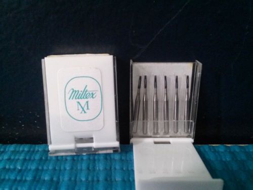 New (unused) Miltex 169 dental burs (12 burs)