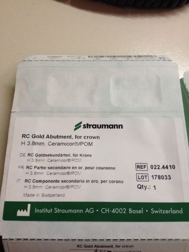 Straumann rc Gold Abutment