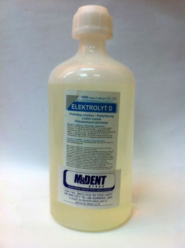 DENTAL Lab Product - ELEKTROLYT Polishing solution for electrolytic polishing