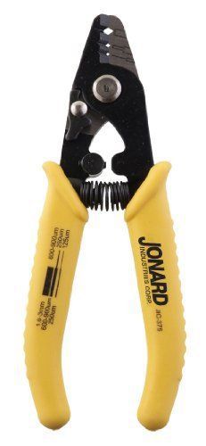 New jonard jic-375 three hole fiber optic stripper with tpr handle  6&#034; length for sale