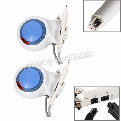 2X Dental Electric Ultrasonic Piezo Scaler Fit EMS WOODPECKER Handpiece Tips