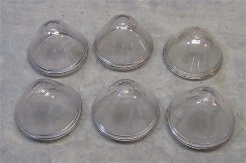 Lot Of 6 IEC Screw Top Cannister Lids